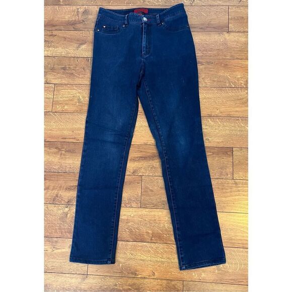 Love Premium Denim Women's Size 10 Classic Straight Leg Slim Fit Jeans - Picture 1 of 8